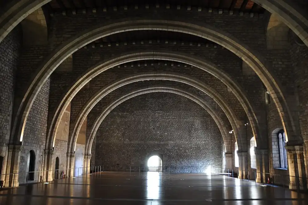 The arches of the Saló del Tinell