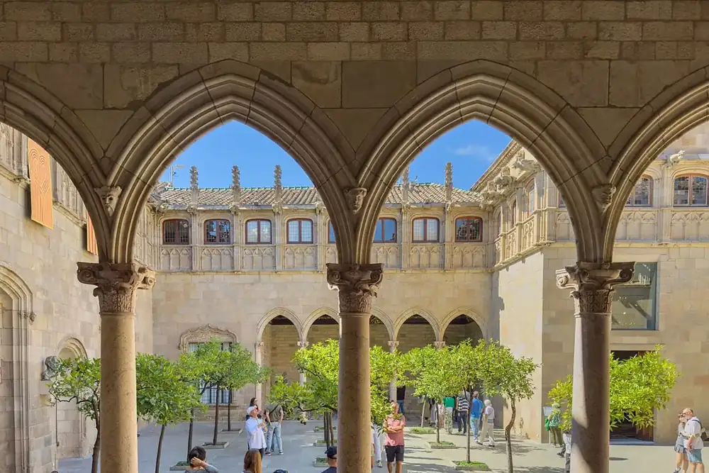 The Pati dels Tarongers in the Palau de la Generalitat