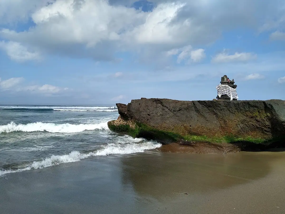 A beach in Canggu