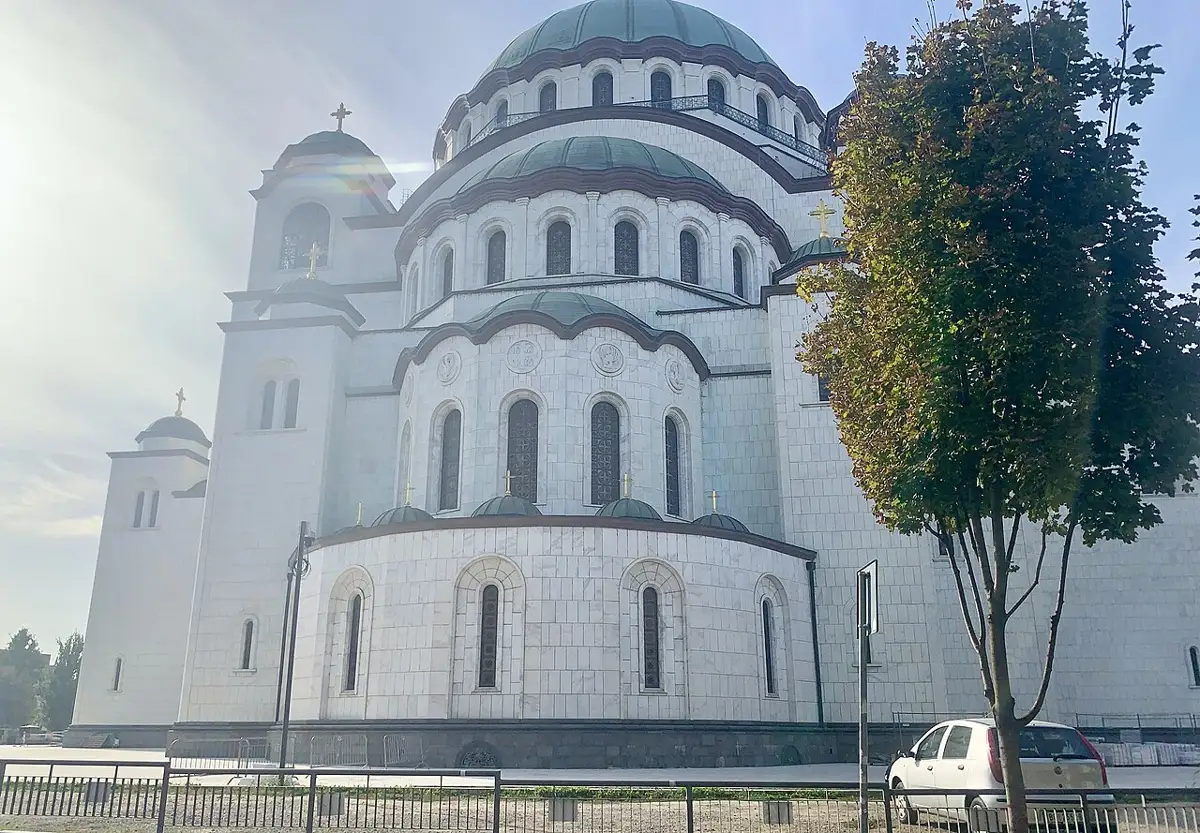 The Church of Saint Sava in Vračar