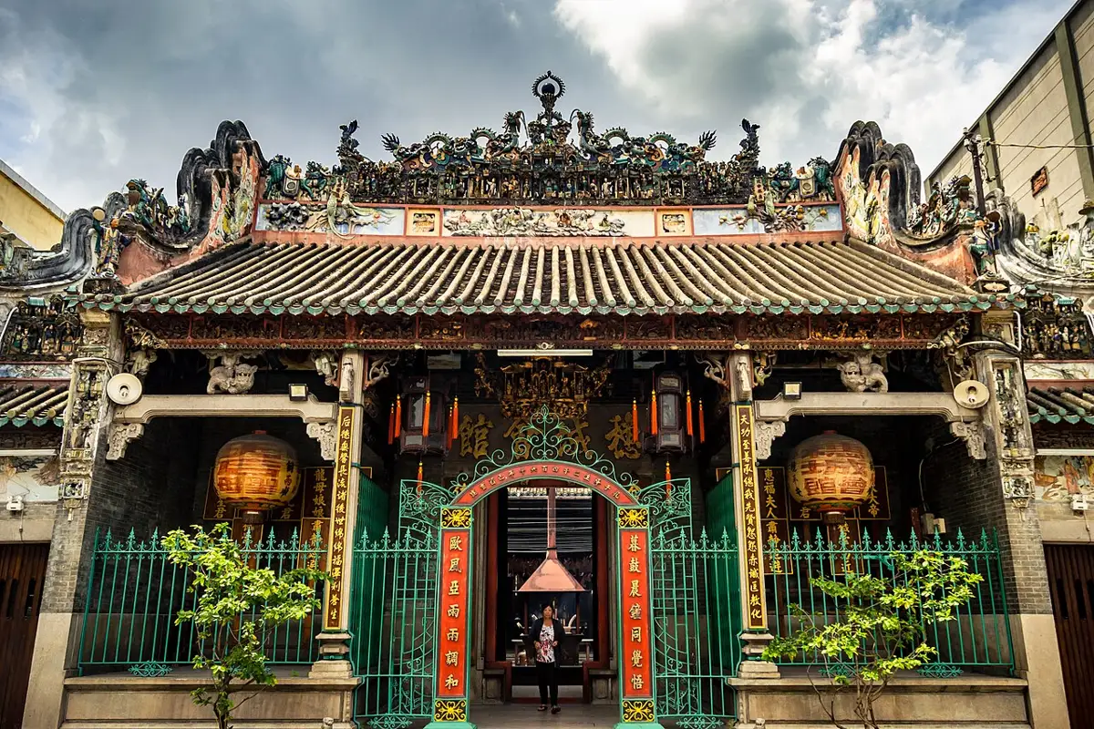 Храм Thiên Hậu в Chợ Lớn