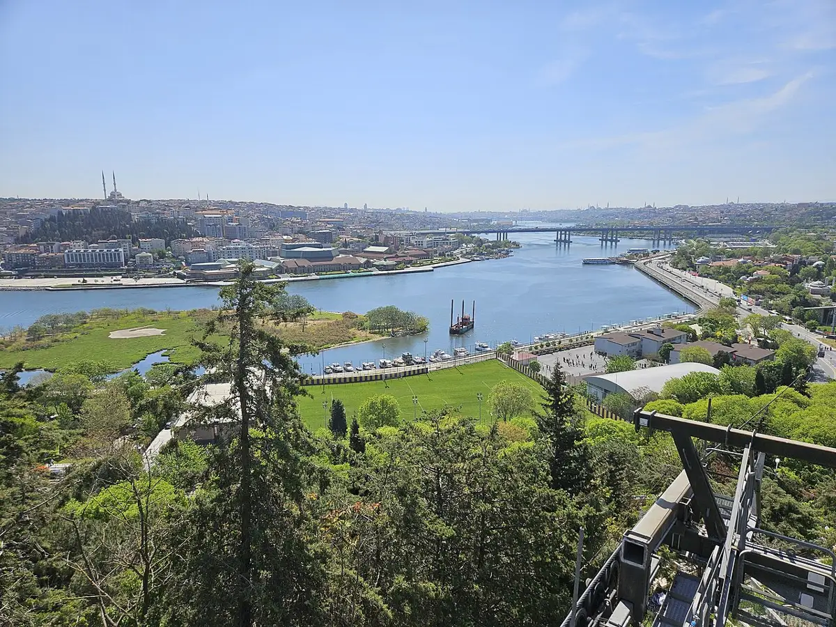 The Golden Horn from Pierre Loti hill