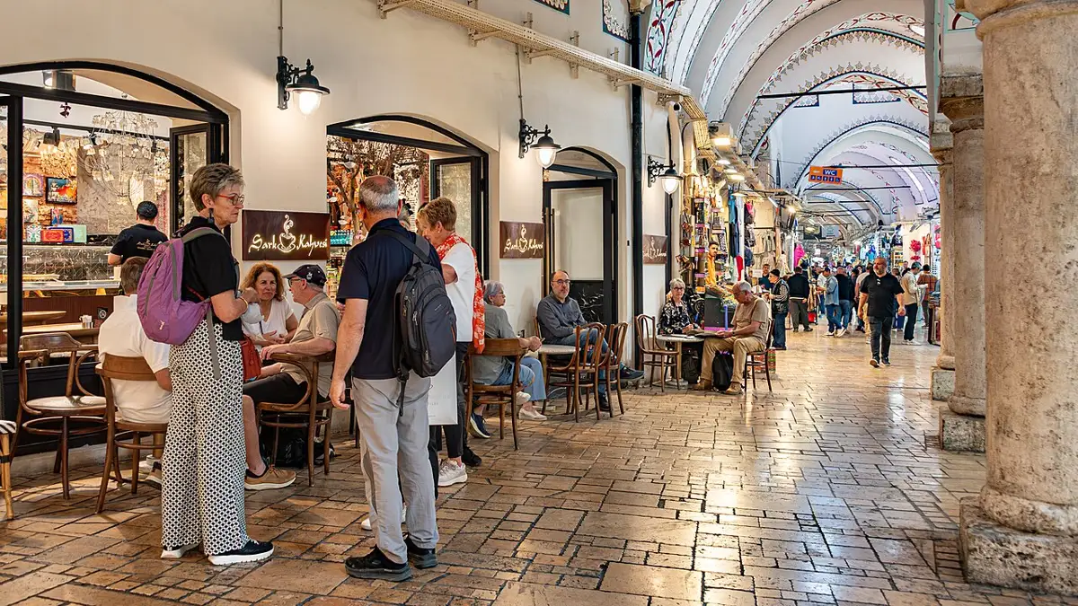 Внутри Grand Bazaar