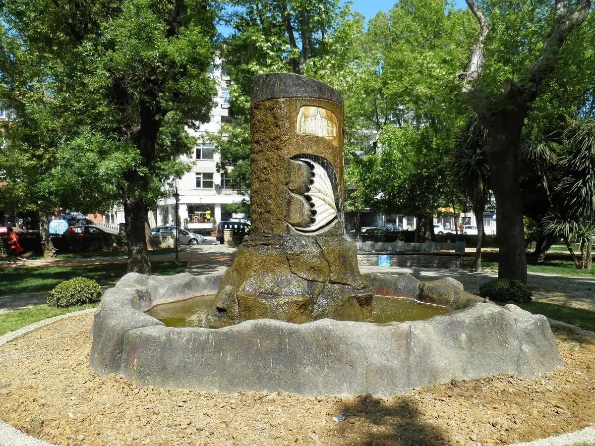 The fountain in Yoğurtçu Parkı