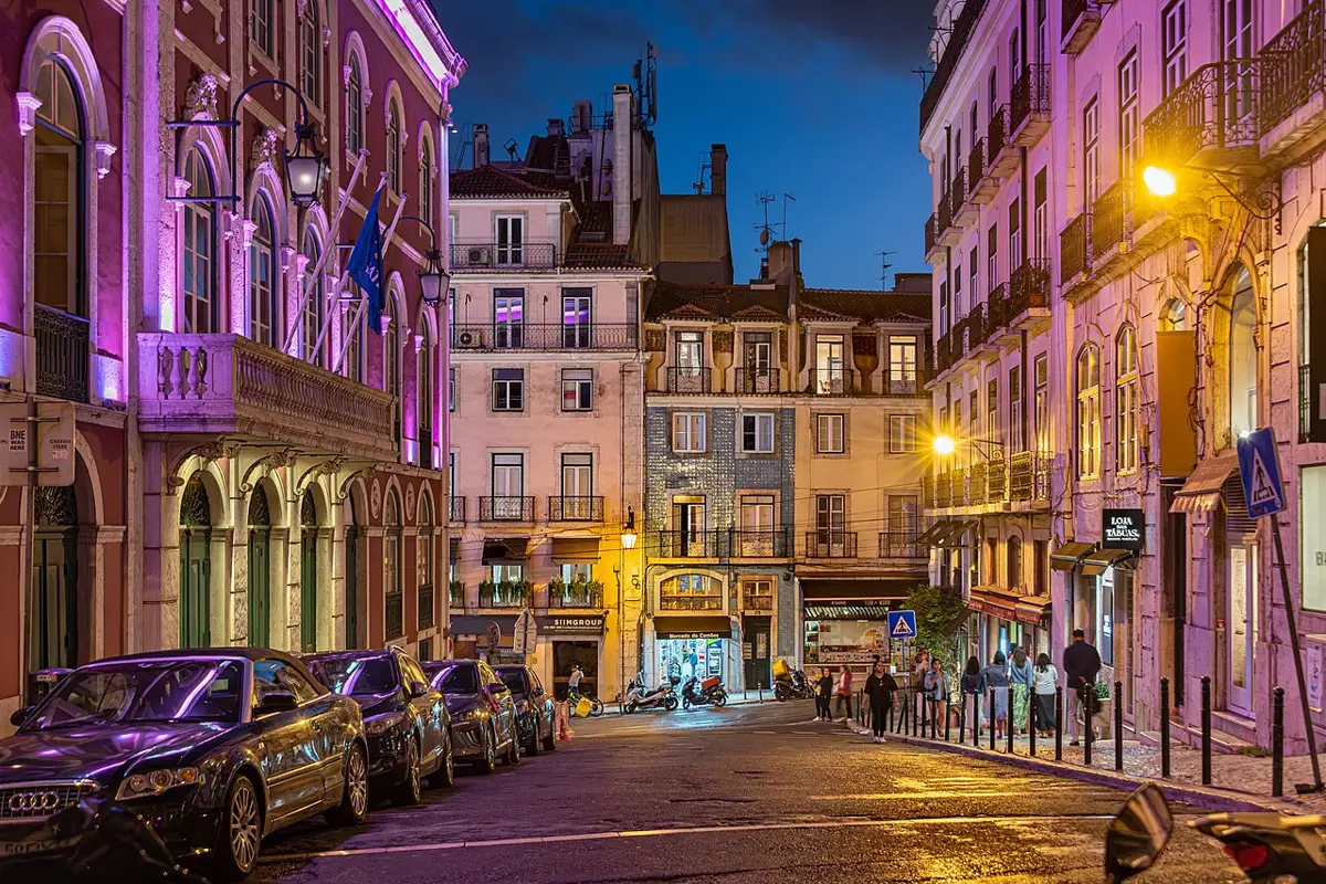 Bairro Alto вечером