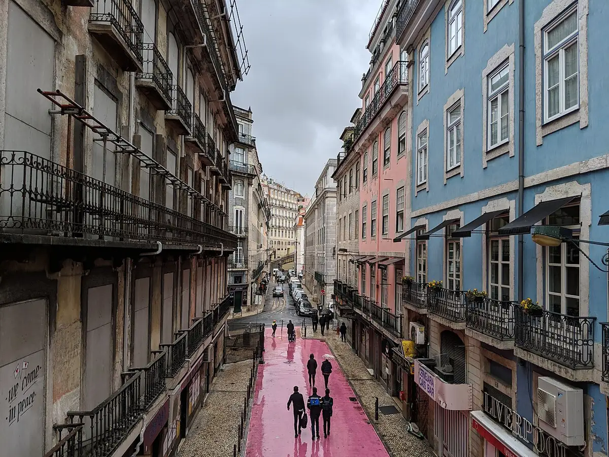 Rua Nova do Carvalho в Cais do Sodré