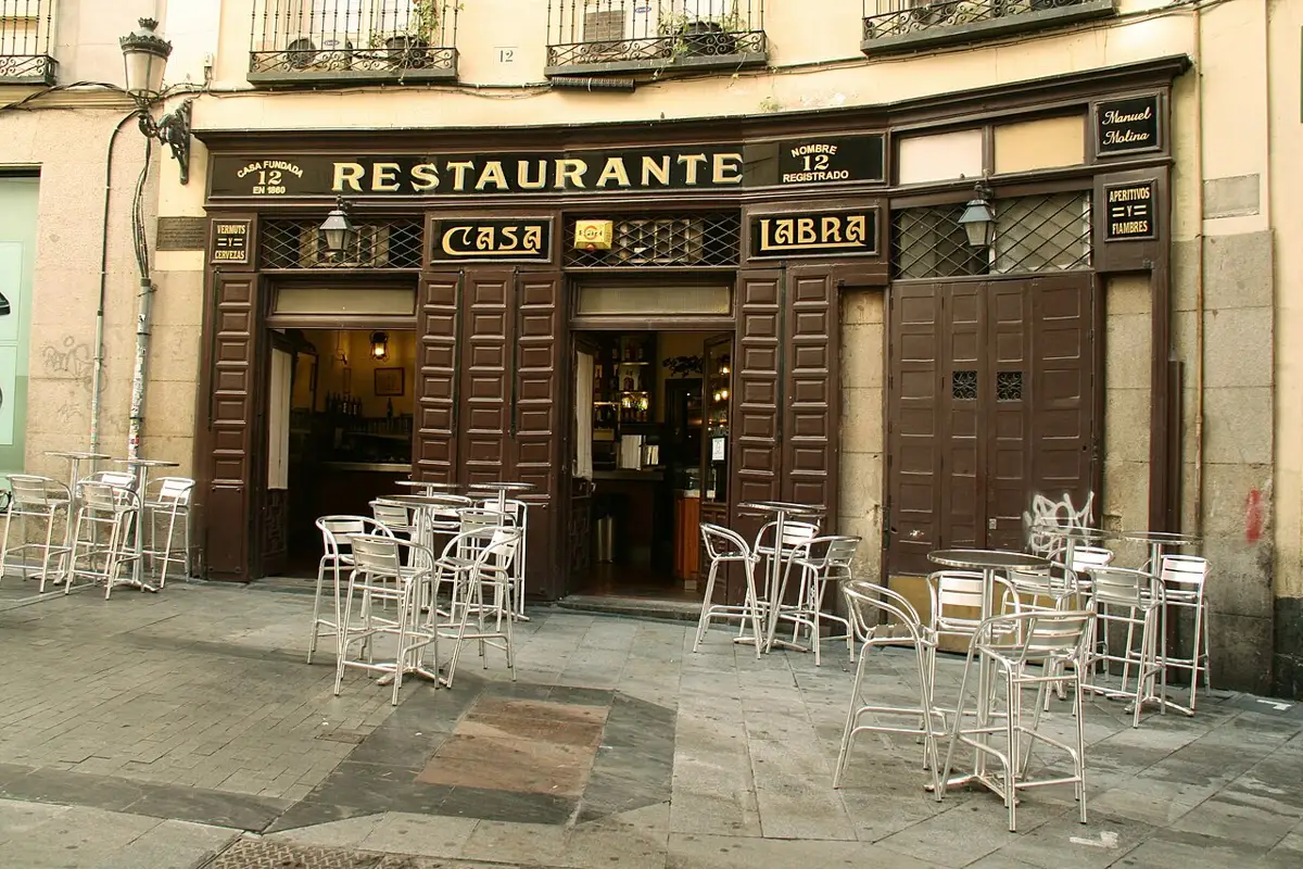 Casa Labra on Calle de Tetuán