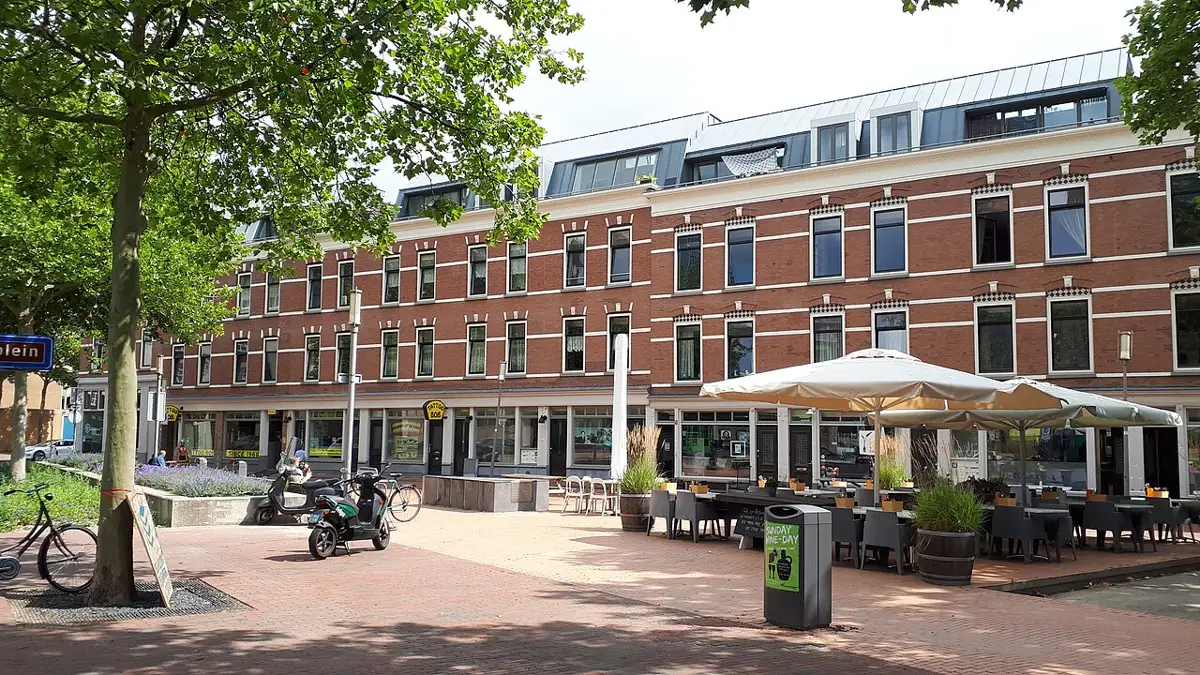 The Deliplein square in Katendrecht