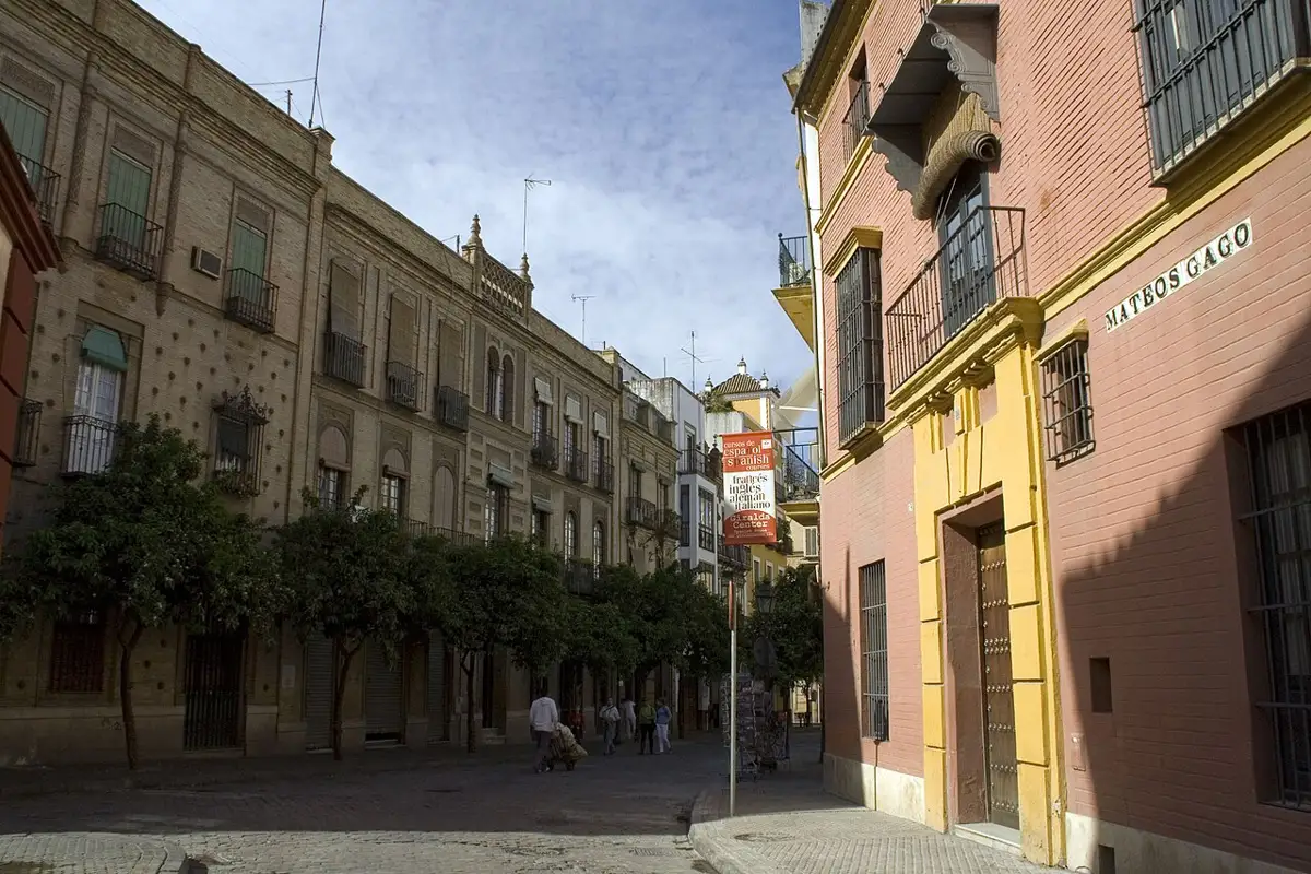 Calle Mateos Gago в Севилье